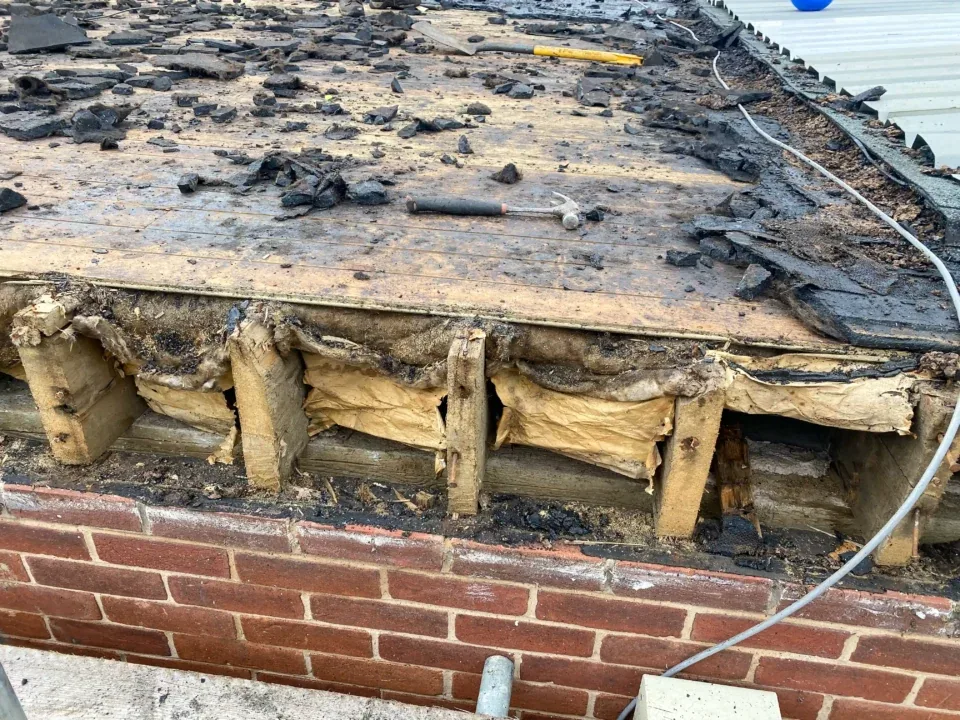 Commercial Roof Seam Failure Repair in Menifee