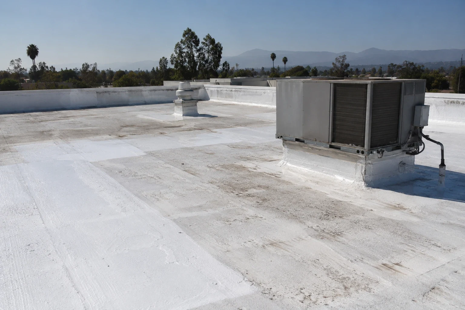 Commercial Roof Coating Restoration in Menifee, CA Commercial Roof Coating Restoration in Menifee, CA