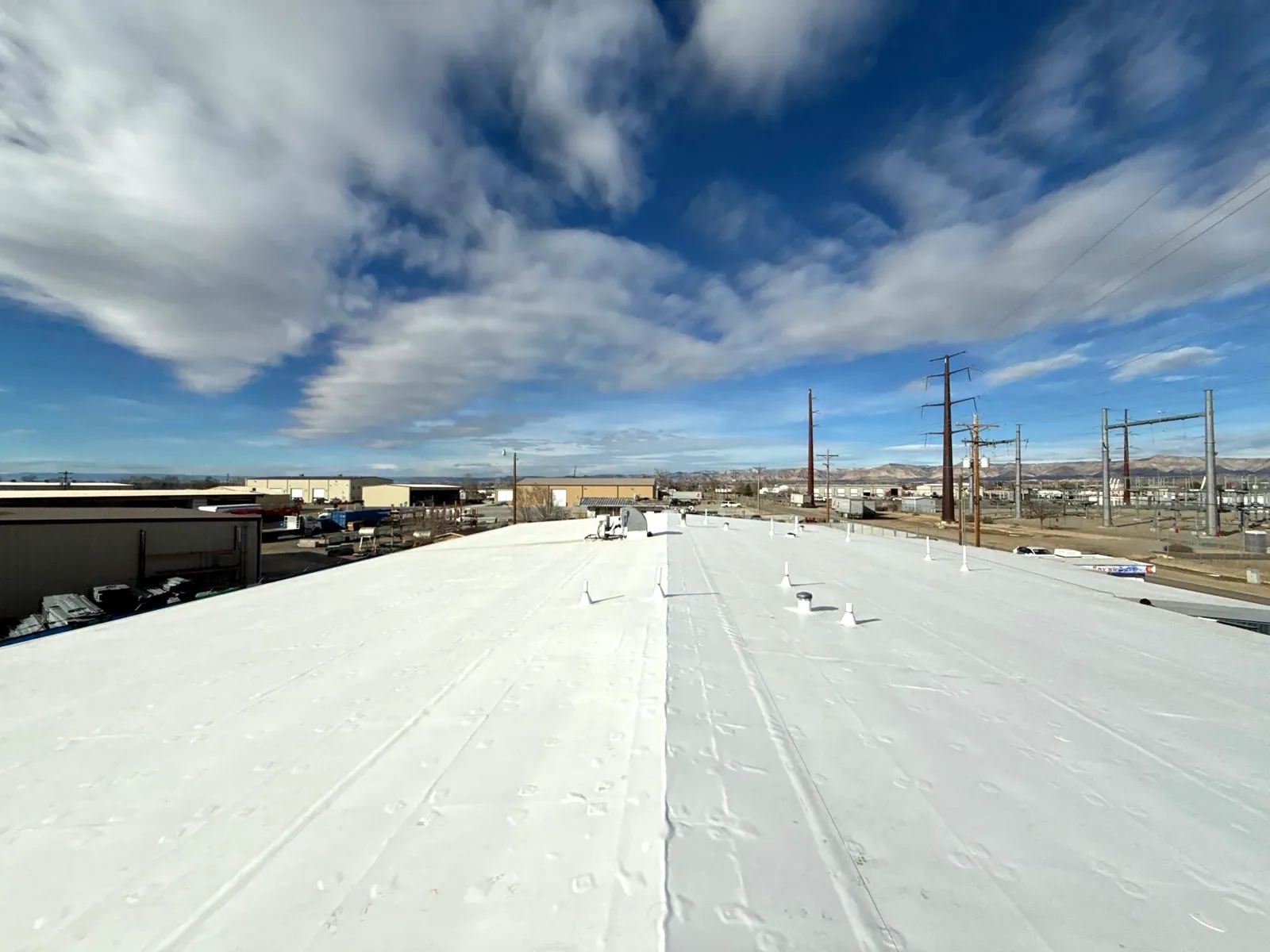 Commercial Roof Recover Overlay in Menifee, CA